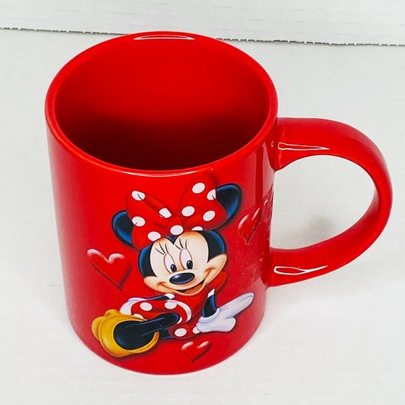 Minnie Mouse Ceramic Red Coffee Mug - Picture 3 of 5